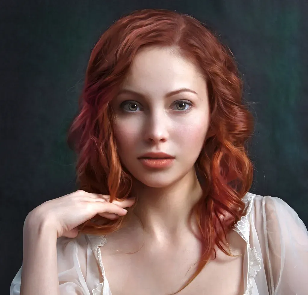 jaki kolor sukienki do rudych wlosow