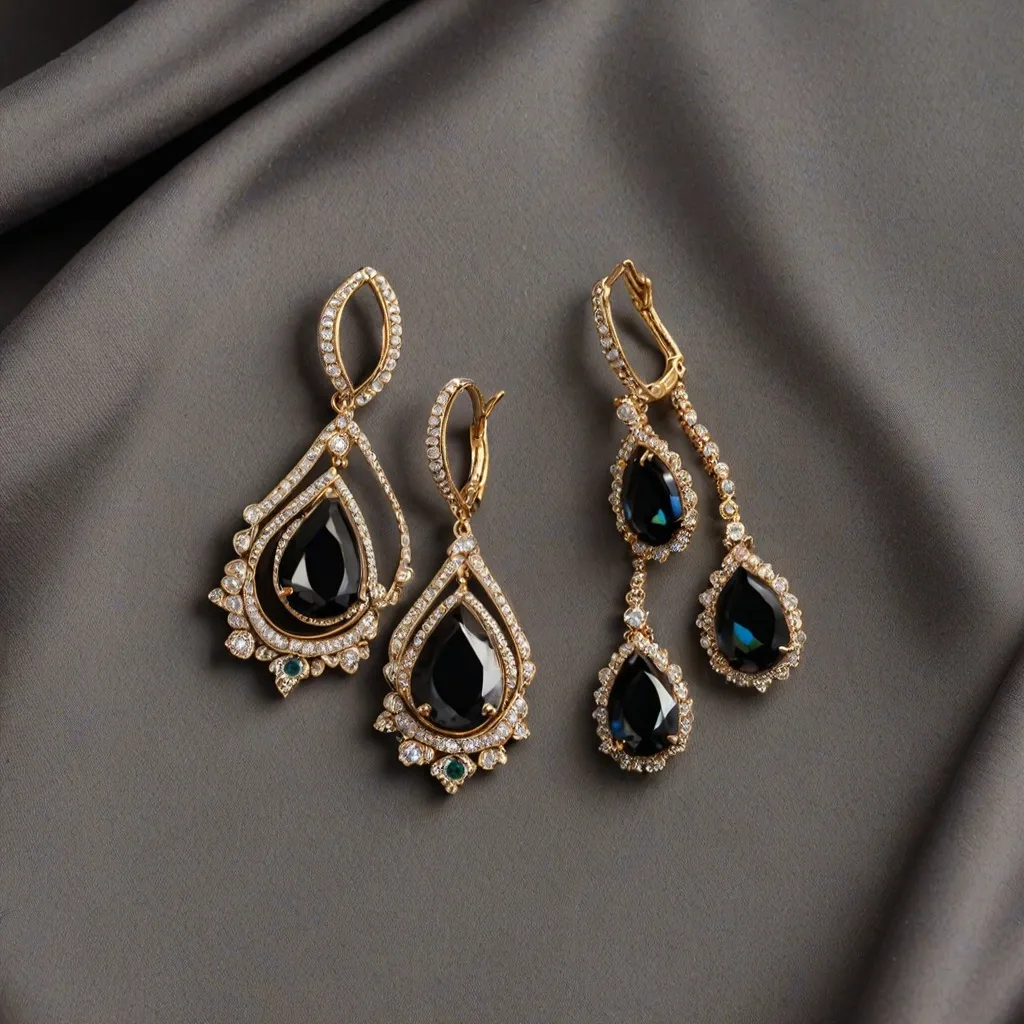 Jakie kolczyki do czarnej sukienki?