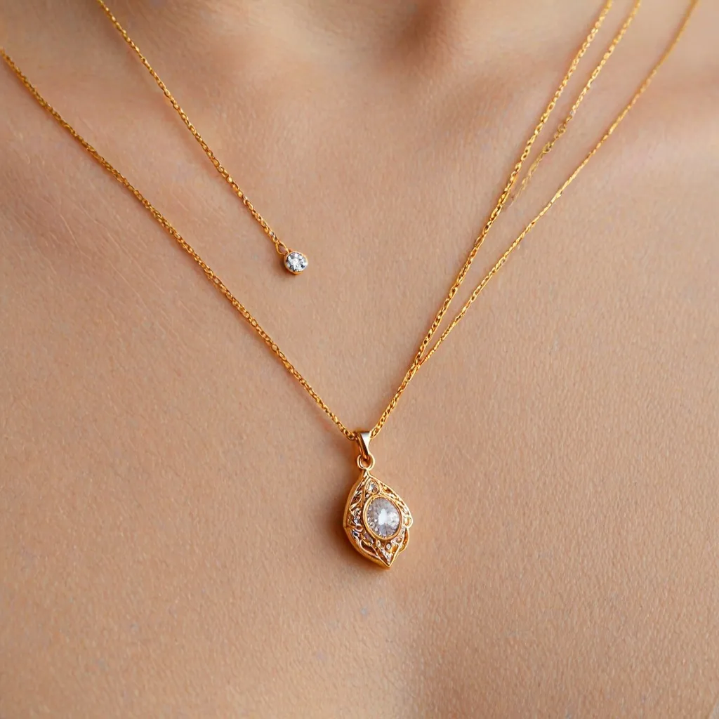 Jaki naszyjnik do dekoltu V?