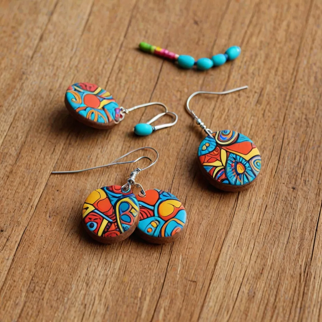 Jak zrobić kolczyki z gliny polimerowej?