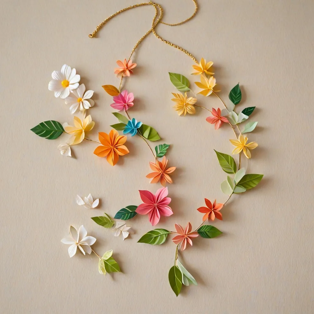 Jak zrobić hawajski naszyjnik z bibuły?