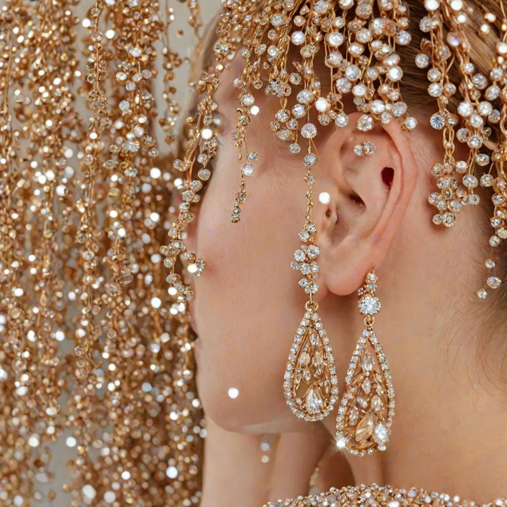 Jakie kolczyki do cekinowej sukienki?